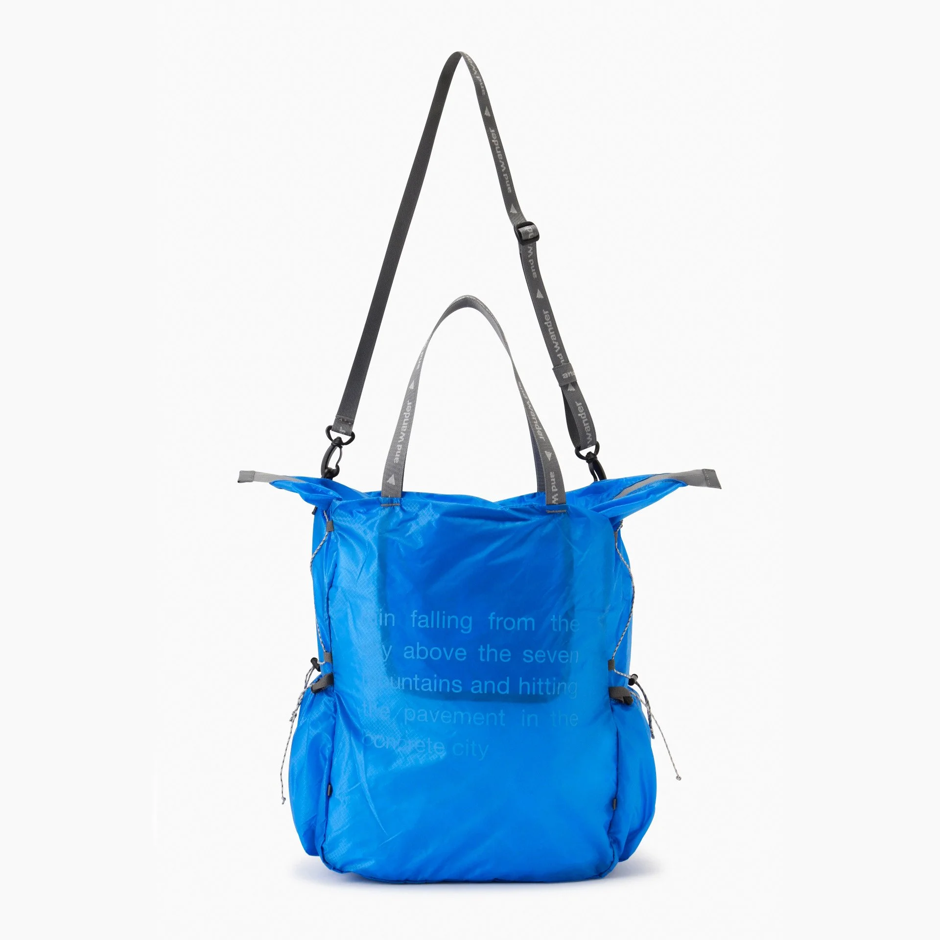 andwander × eyec ナイロンバッグ andwander × eyec ナイロンバッグ eye_C magazine x and wander